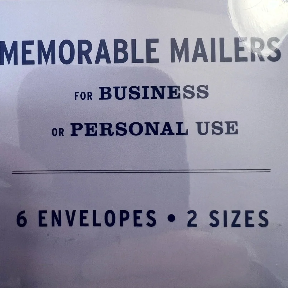 Knock Knock 6 Pack of Manila Not Vanilla Envelopes